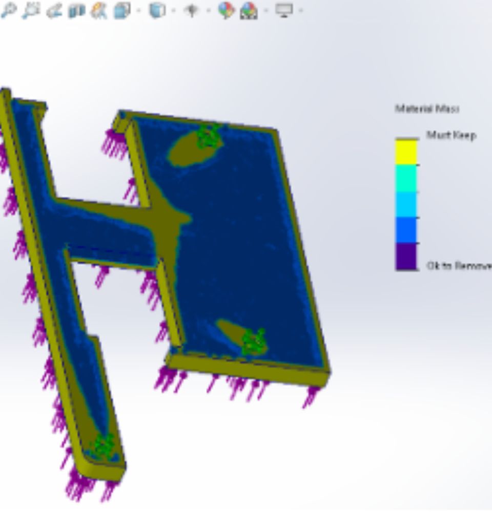 SolidWorks design of MiaPure