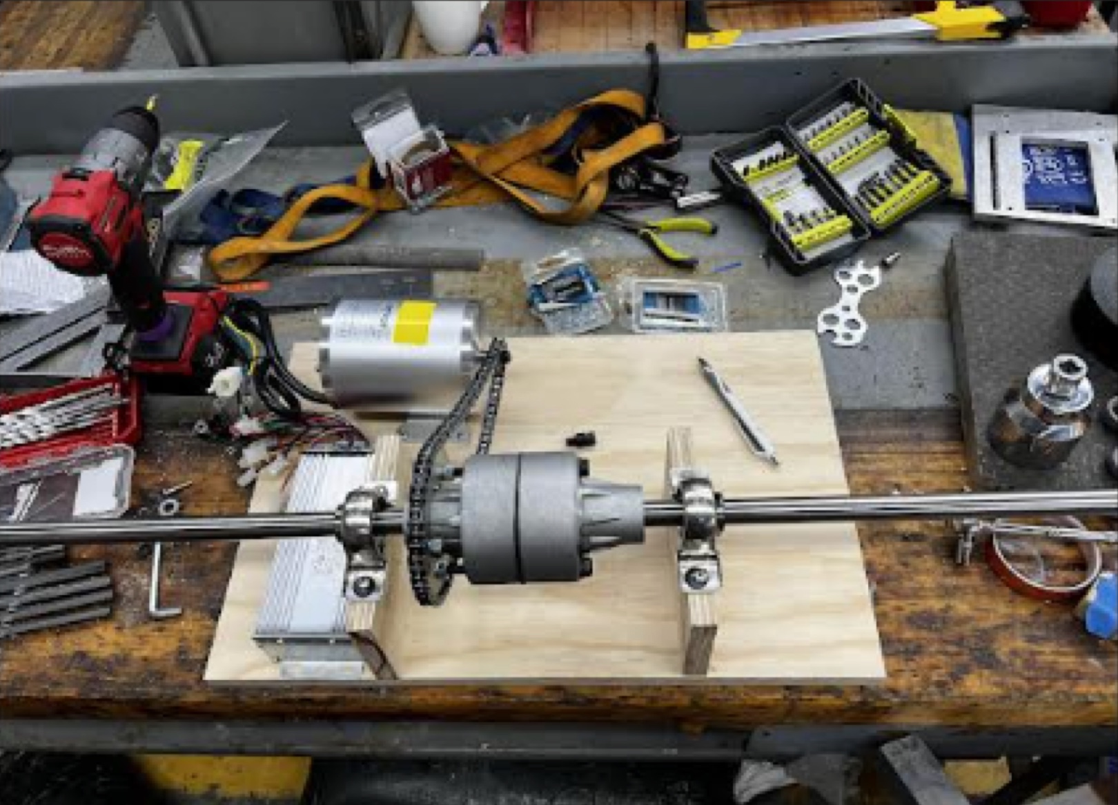 Motor and Differential